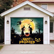 Graveyard Scene | Halloween Garage Door Cover