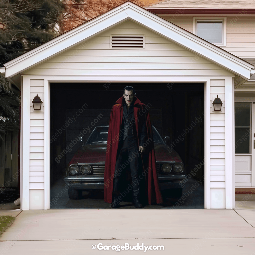 The BloodSucker | Halloween Garage Door Cover