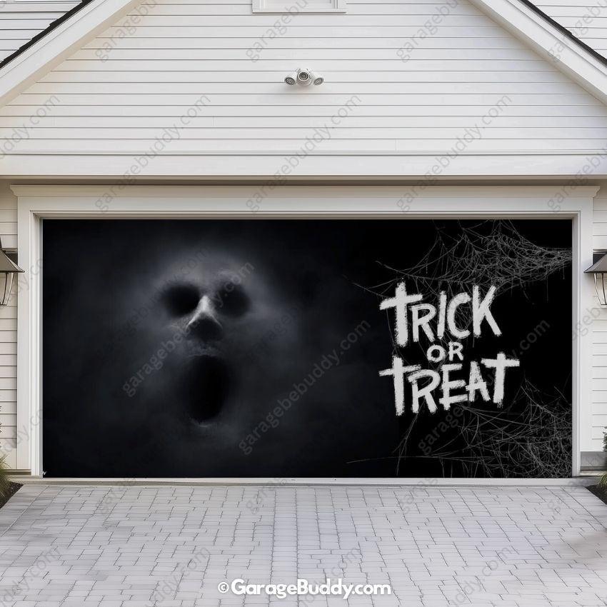 Ghostly Figure | Halloween Garage Door Cover