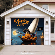 Pumpkin Pirates | Halloween Garage Door Cover