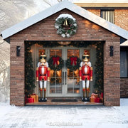 NutCracker Guards | Christmas Garage Door Cover