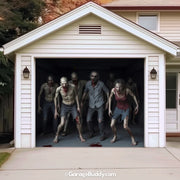 Zombie Invasion | Halloween Garage Door Cover
